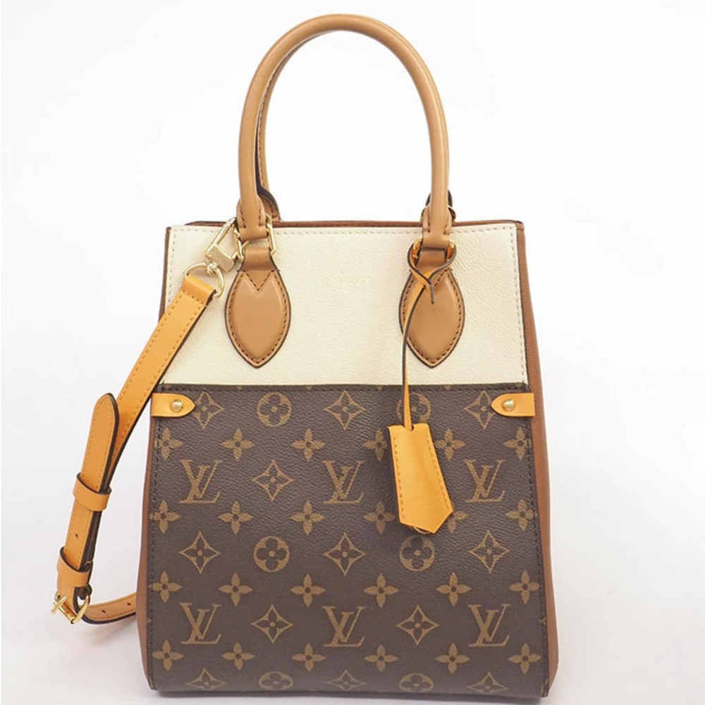 Louis Vuitton Fold Tote Monogram Shoulder Bag